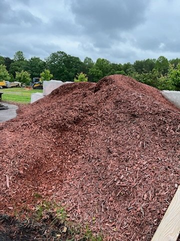 Colored Mulch - three